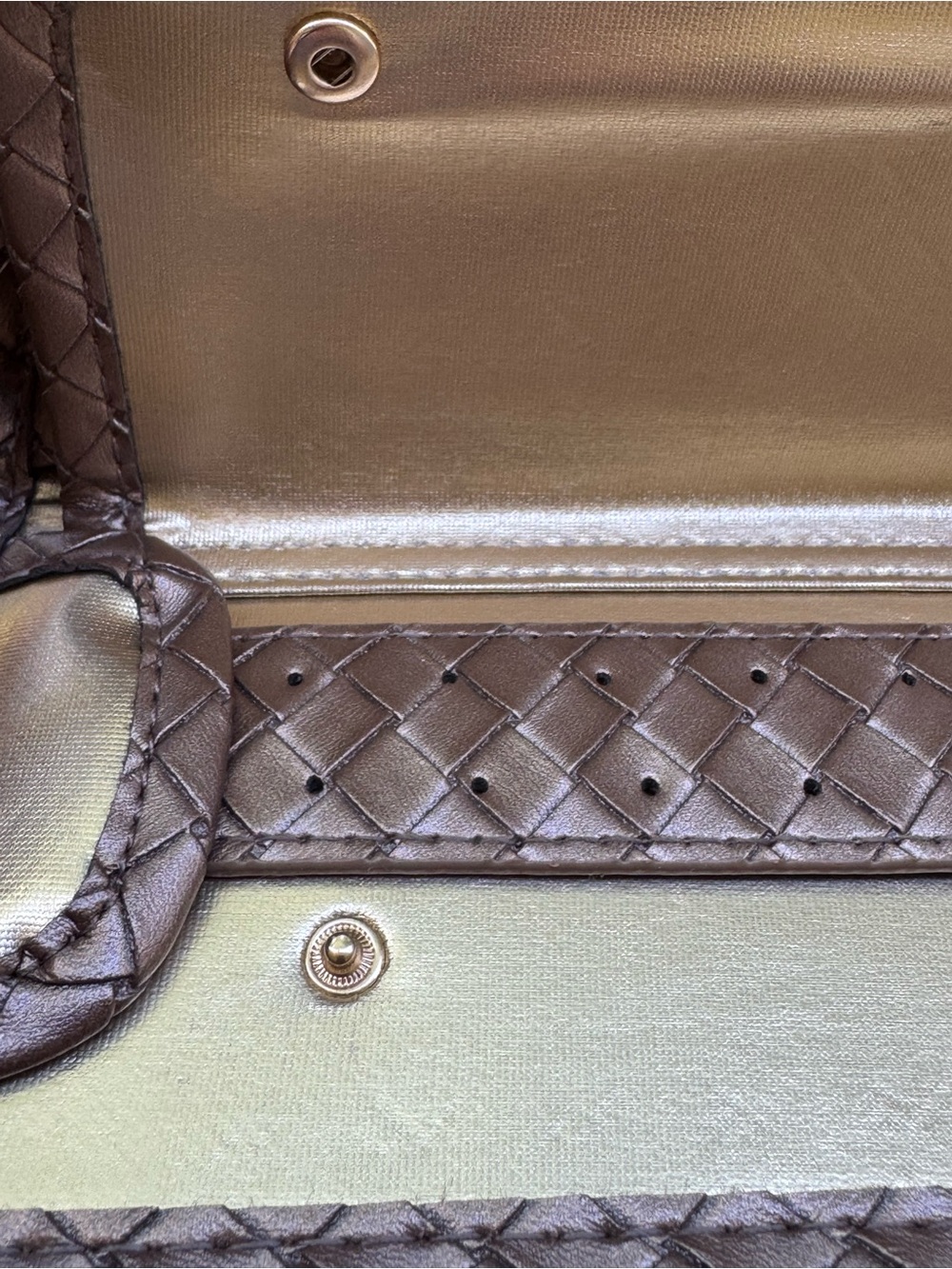 TRVL Design Luxe Jewelry Wallet Woven Bronze - Picture 8 of 11